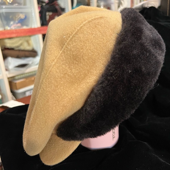 Vintage Dorfman-Pacific Wool Cap w/Ear Flaps size Medium - Picture 3 of 8